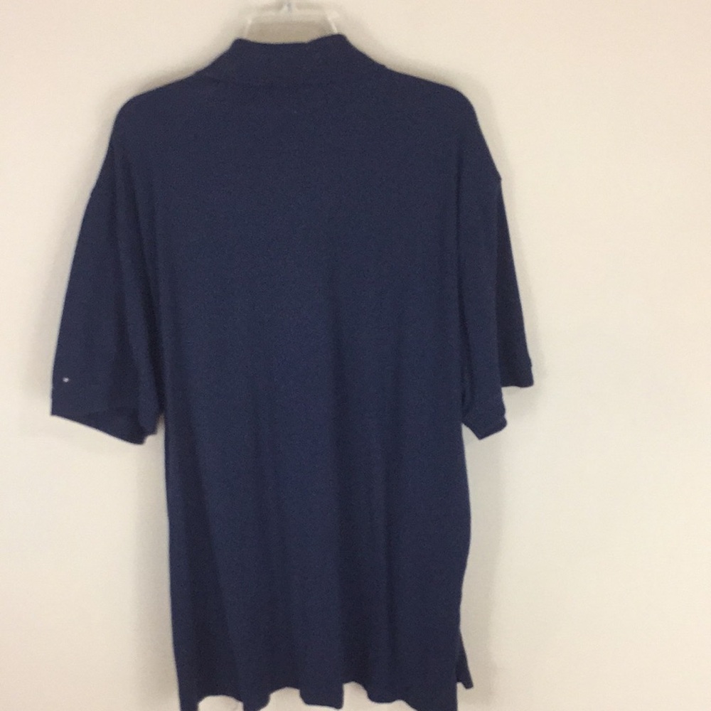 Tommy Hilfiger Navy Cotton Polo Shirt  Sailing Team 1985 Size XXL - Picture 4 of 15